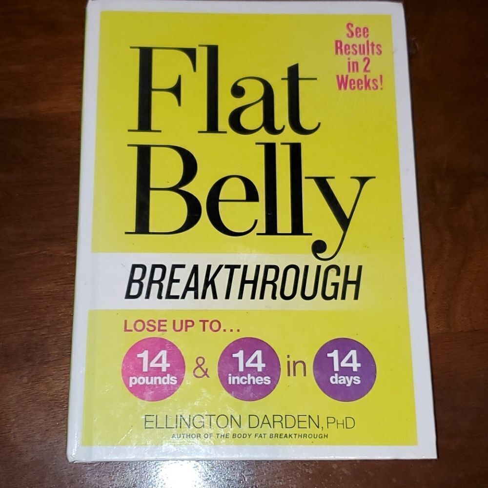Flat Belly Breakthrough HC Book